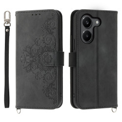 Housse POCO X8 Pro Floral à Lanière