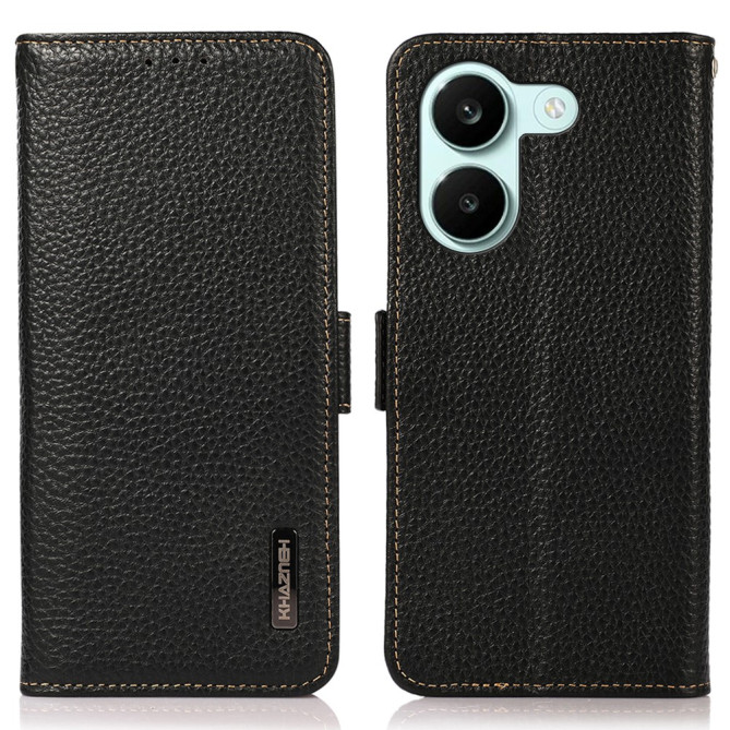 Housse POCO X8 Pro cuir grainé first