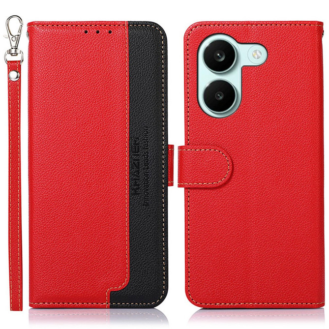 Housse POCO X8 Pro Portefeuille RFID Bandoulière KHAZNEH