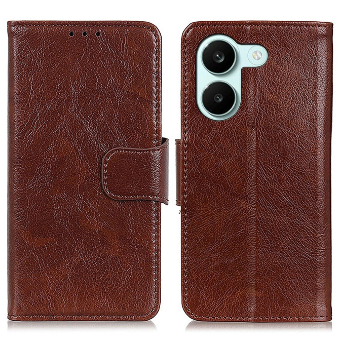 Housse POCO X8 Pro Style Cuir Vieilli