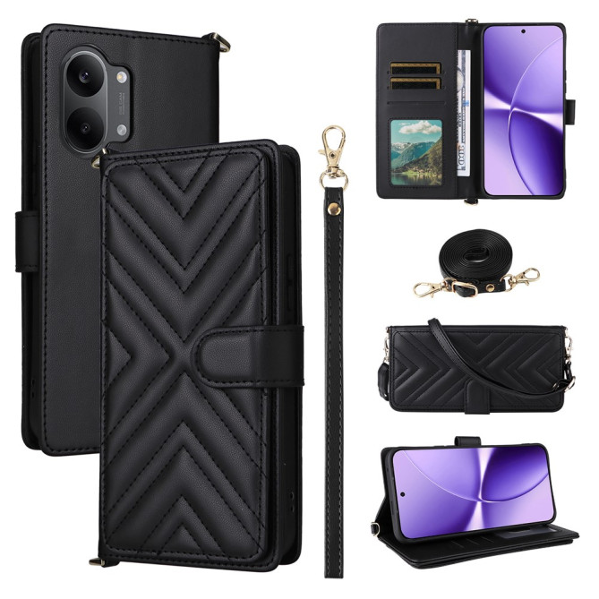 Housse POCO X8 Pro Max Portefeuille Support Bandoulière