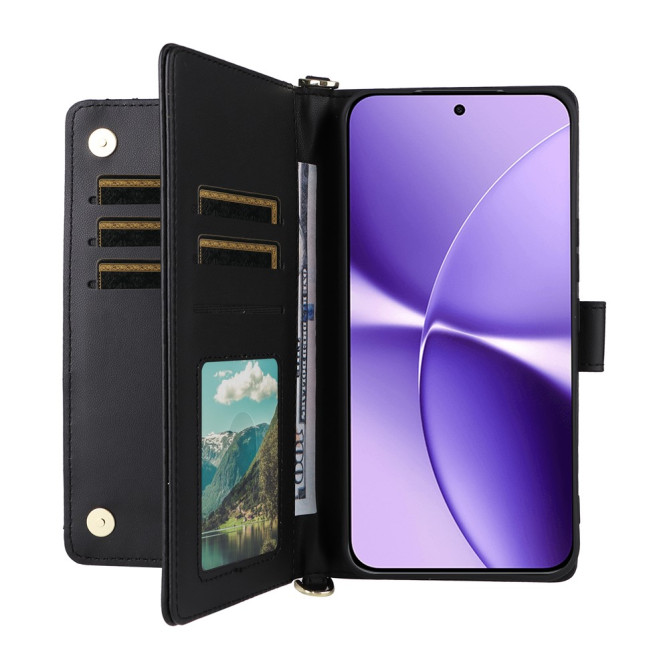 Housse POCO X8 Pro Max Portefeuille Support Bandoulière