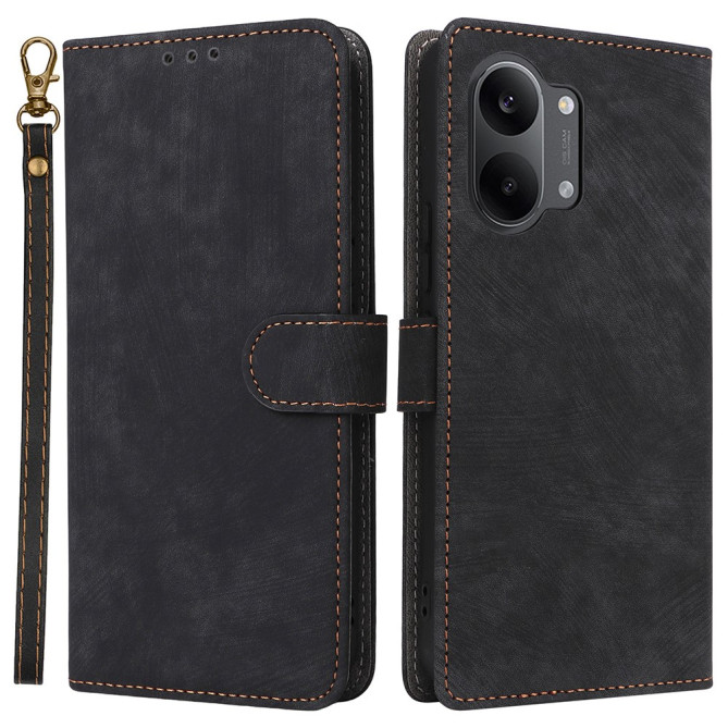 Housse POCO X8 Pro Max Rétro à Lanière| MAGNETIK