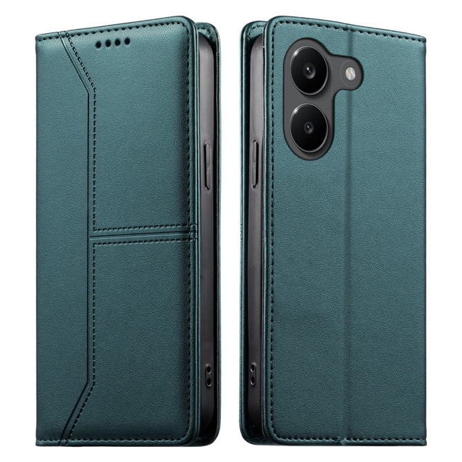 Flip Cover Poco X8 Pro Lignes Style Couture