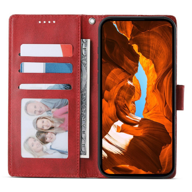 Housse POCO X8 Pro Rabat Portefeuille Support Bandoulière