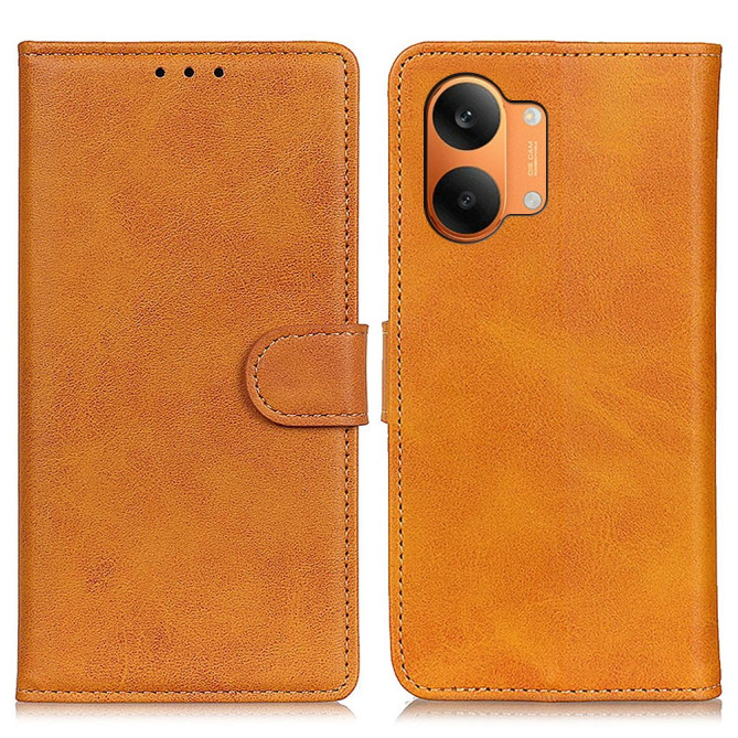 Housse POCO X8 Pro Max Marius simili cuir mat