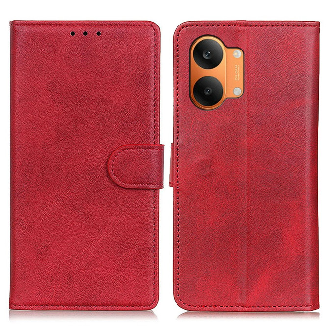 Housse POCO X8 Pro Max Marius simili cuir mat