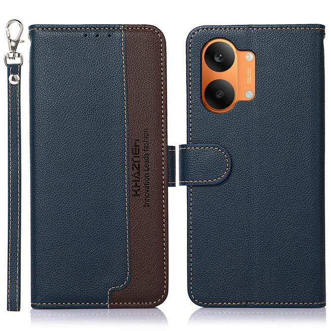 Housse POCO X8 Pro Max Portefeuille RFID Bandoulière KHAZNEH