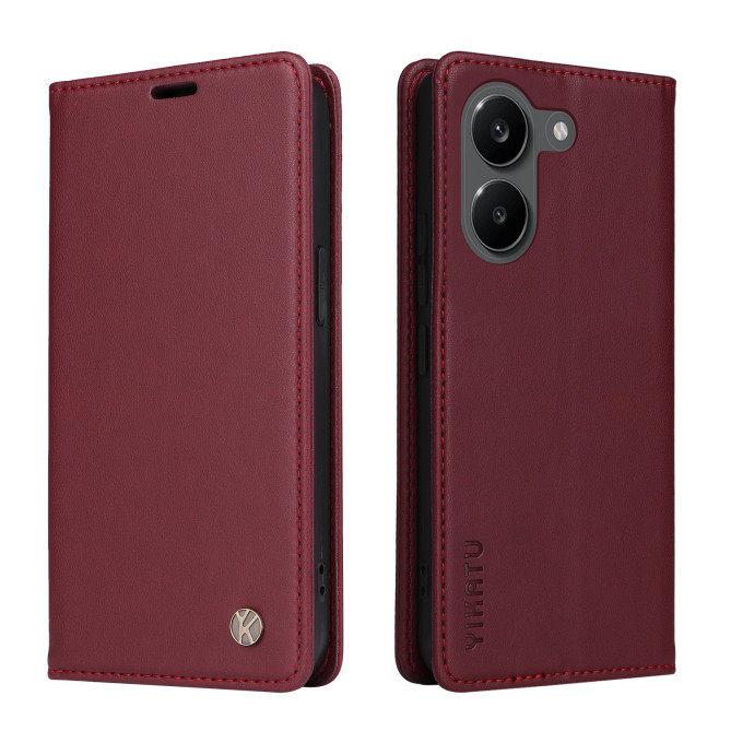 Flip Cover Poco X8 Pro Série 001 en Simili Cuir