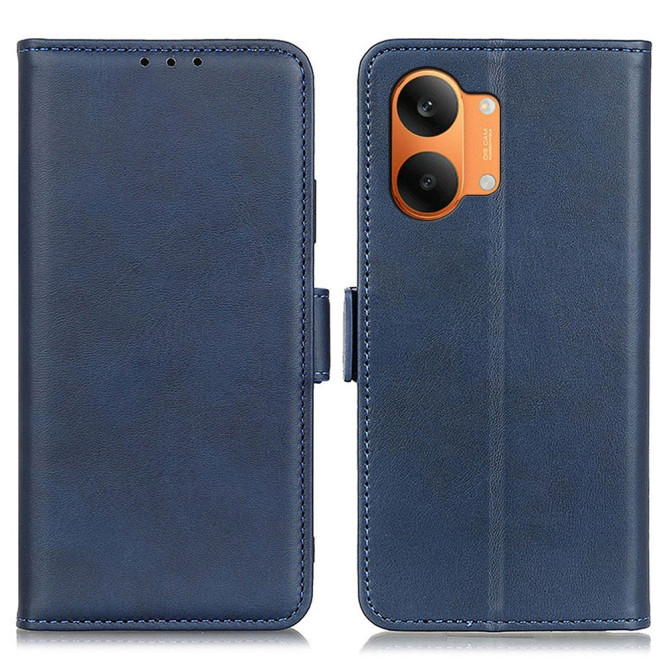 Housse POCO X8 Pro Max Série KROKIGVALLA simili cuir mat