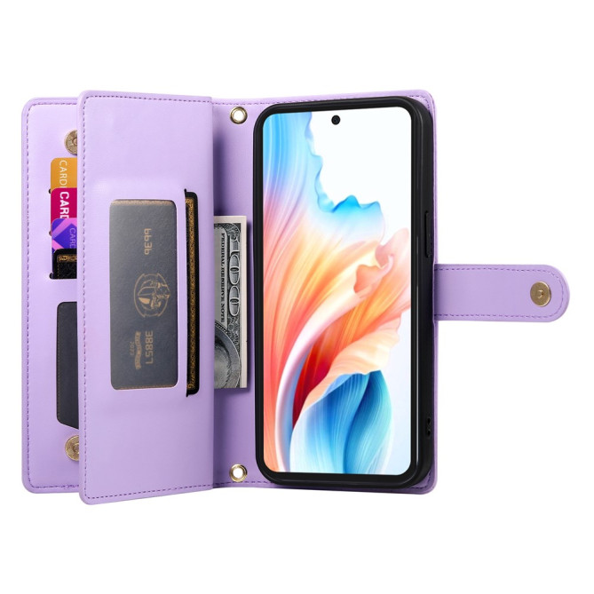 Housse POCO X8 Pro Multi-Rangements avec Bandoulière