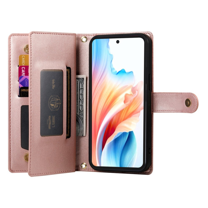 Housse POCO X8 Pro Multi-Rangements avec Bandoulière