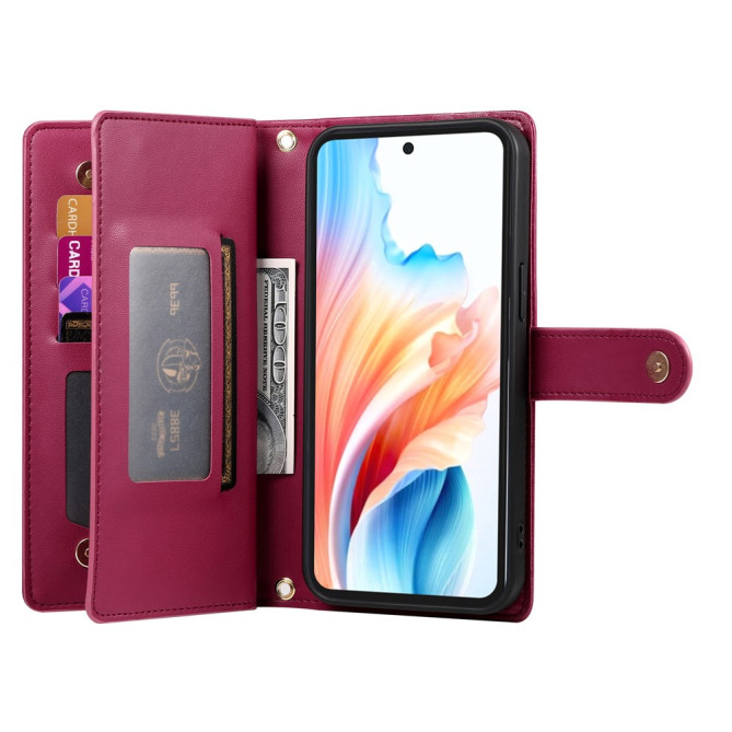 Housse POCO X8 Pro Multi-Rangements avec Bandoulière