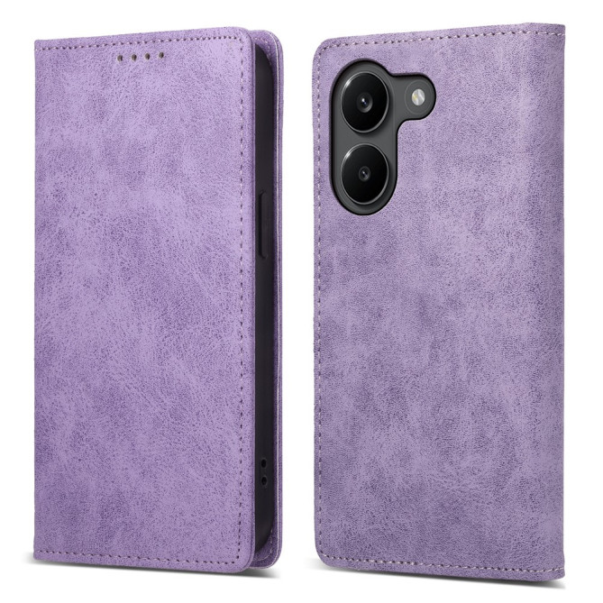 Flip Cover POCO X8 Pro Effet Cuir Rétro