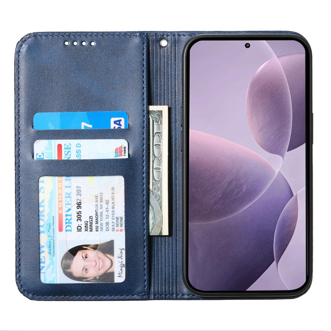 Housse POCO X8 Pro Motif Losanges avec Dragonne