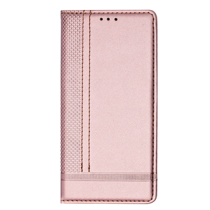 Flip Cover POCO X8 Pro Lignes Structurées avec Porte-Cartes
