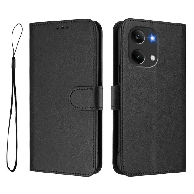 Housse Xiaomi Poco X8 Pro Max RFID Texture Cuir avec Dragonne