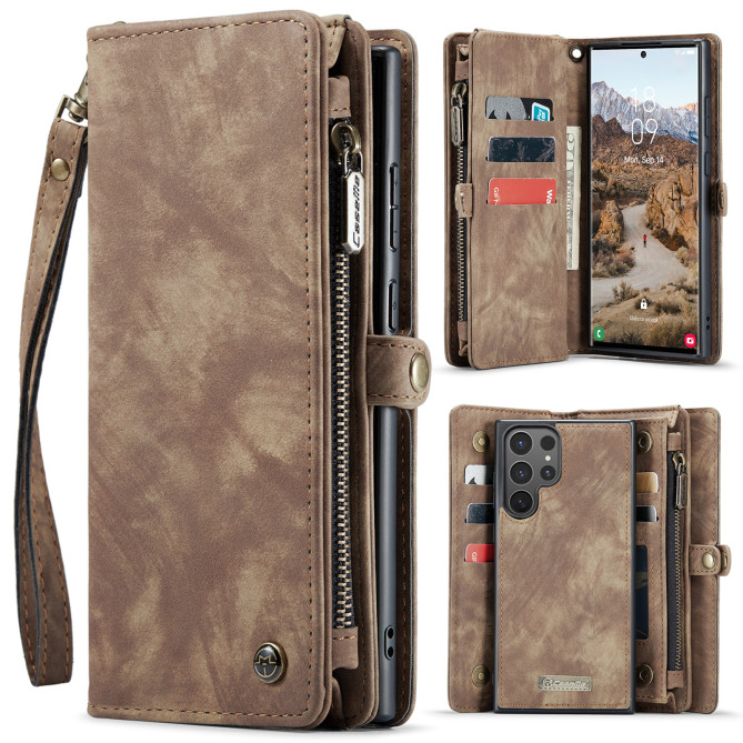 Housse Samsung Galaxy S26 Ultra Série 008 avec Coque Détachable et Lanière