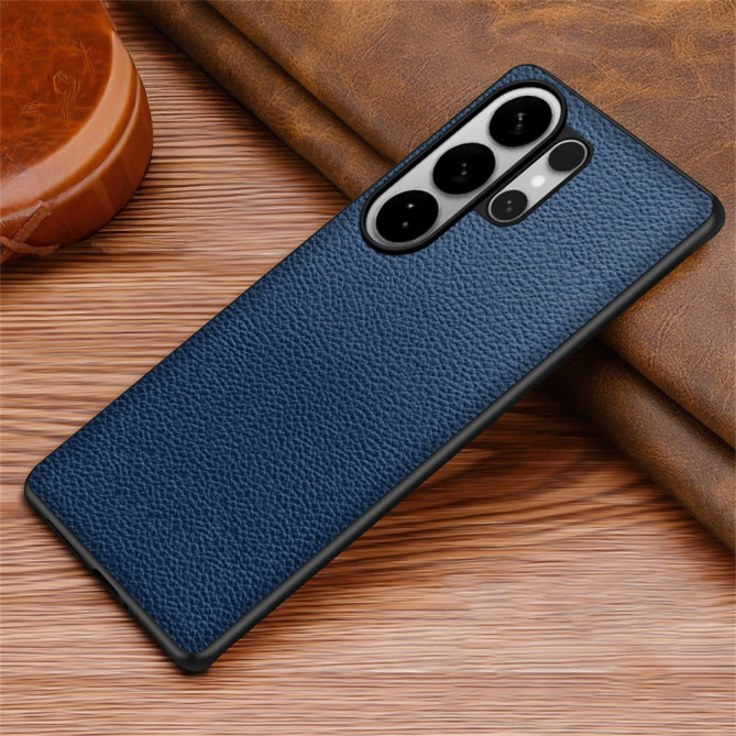 Coque Samsung Galaxy S26 Ultra Hybride Texture Litchi