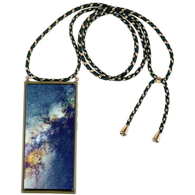 Coque Samsung Galaxy S26 Ultra en Paille de Blé avec Cordon