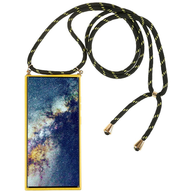 Coque Samsung Galaxy S26 Ultra en Paille de Blé avec Cordon