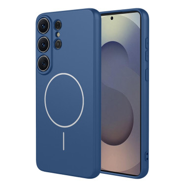 Coque Samsung Galaxy S26 Ultra Magnétique Texture Silicone Liquide