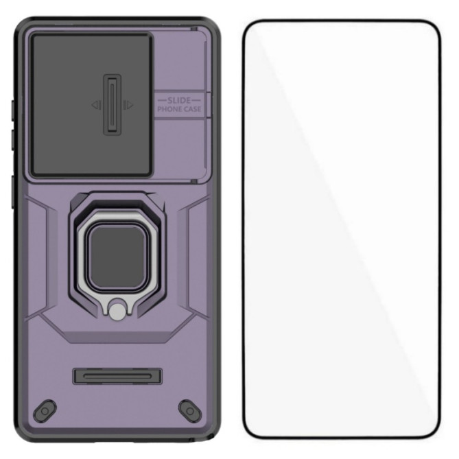 Coque Samsung Galaxy S26 Ultra Belinda avec Cache Objectif et Verre Trempé