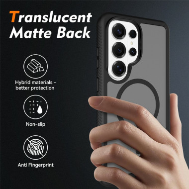 Coque Samsung Galaxy S26 Ultra Intégrale 2-en-1 Magnétique Mate