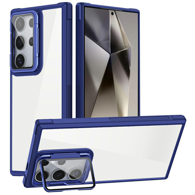 Coque Samsung Galaxy S26 Ultra Transparente avec Support Objectif