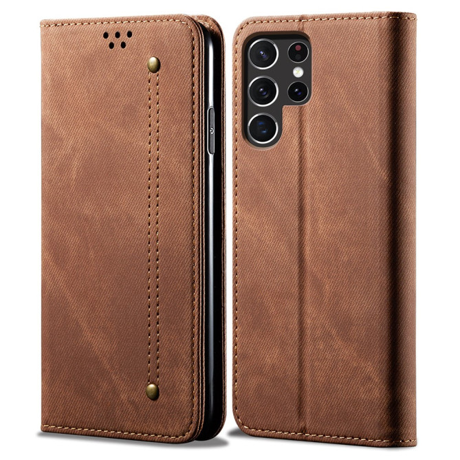 Housse Samsung Galaxy S26 Ultra Tissu avec Support