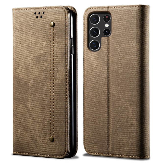 Housse Samsung Galaxy S26 Ultra Tissu avec Support