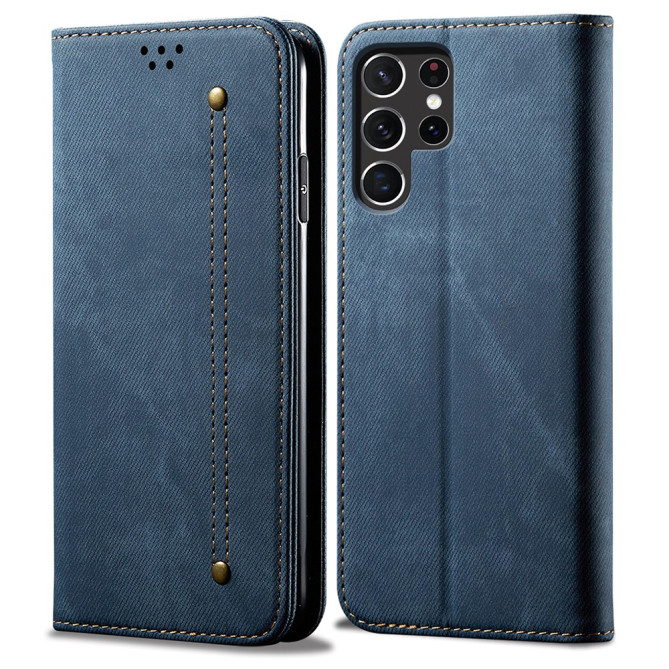 Housse Samsung Galaxy S26 Ultra Tissu avec Support