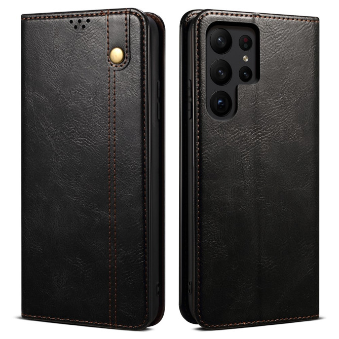 Flip Cover Samsung Galaxy S26 Ultra Simili Cuir Ernestine