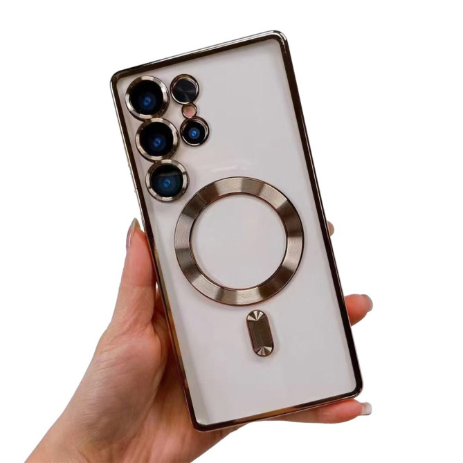 Coque Samsung Galaxy S26 Ultra Magnétique Transparente avec Protection Objectifs