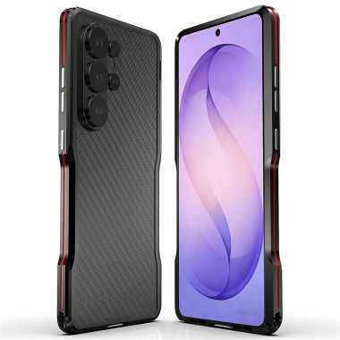 Coque Samsung Galaxy S26 Ultra Bumper Métallique avec Fixation à Vis