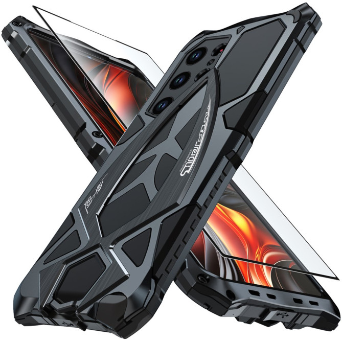 Coque Samsung Galaxy S26 Ultra intégrale Design Sportive Métal et TPU