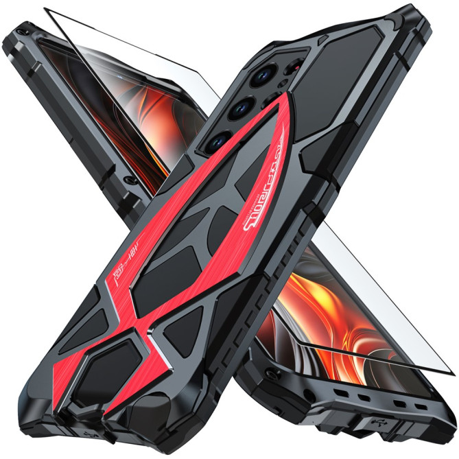 Coque Samsung Galaxy S26 Ultra intégrale Design Sportive Métal et TPU