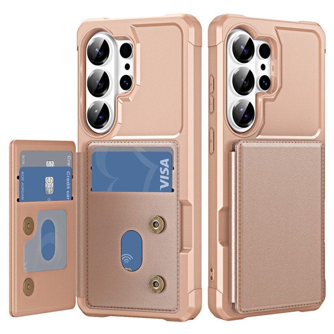 Coque Samsung Galaxy S26 Ultra Simili Cuir avec Support ILIA