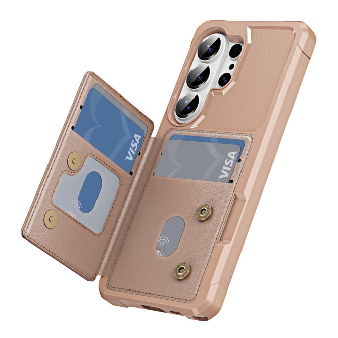 Coque Samsung Galaxy S26 Ultra Simili Cuir avec Support ILIA