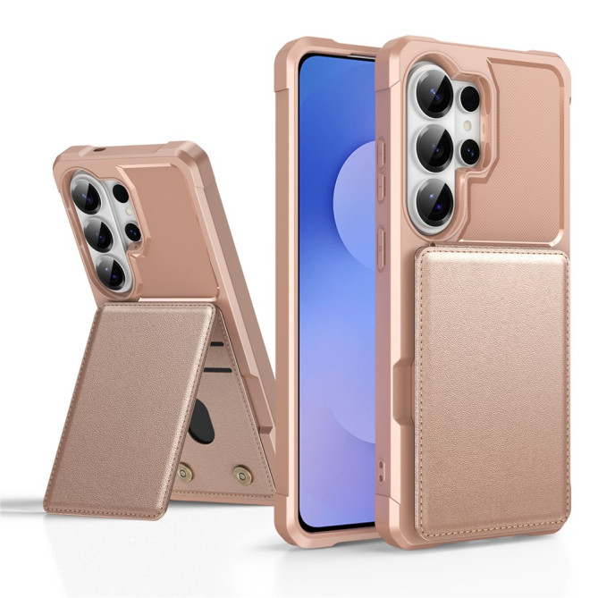 Housse Samsung Galaxy S26 Ultra Simili Cuir avec Support JADE