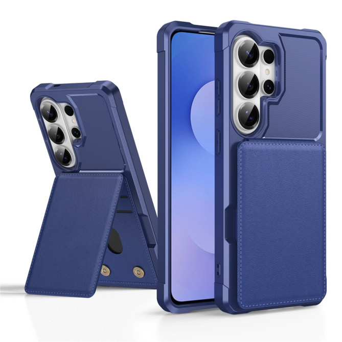 Housse Samsung Galaxy S26 Ultra Simili Cuir avec Support JADE