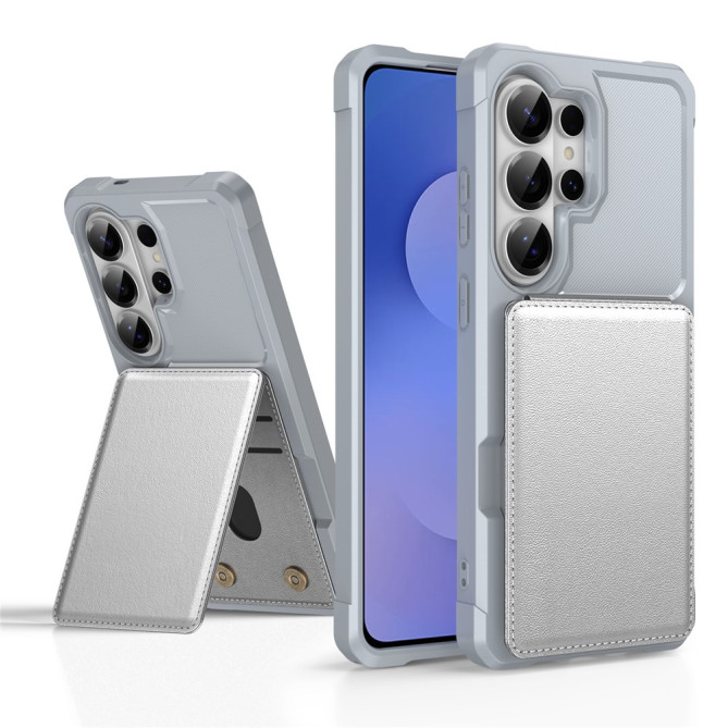 Housse Samsung Galaxy S26 Ultra Simili Cuir avec Support JADE