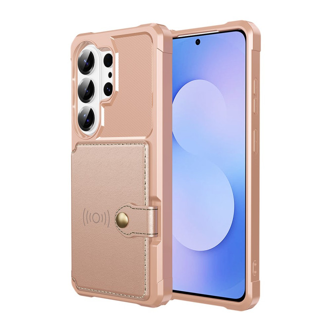 Coque Samsung Galaxy S26 Ultra Simili Cuir Porte-cartes CARA