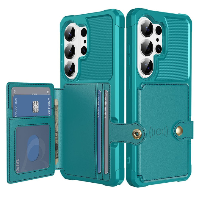 Coque Samsung Galaxy S26 Ultra Simili Cuir Porte-cartes CARA