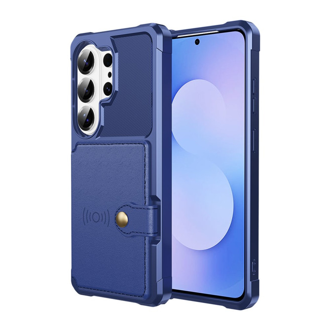 Coque Samsung Galaxy S26 Ultra Simili Cuir Porte-cartes CARA