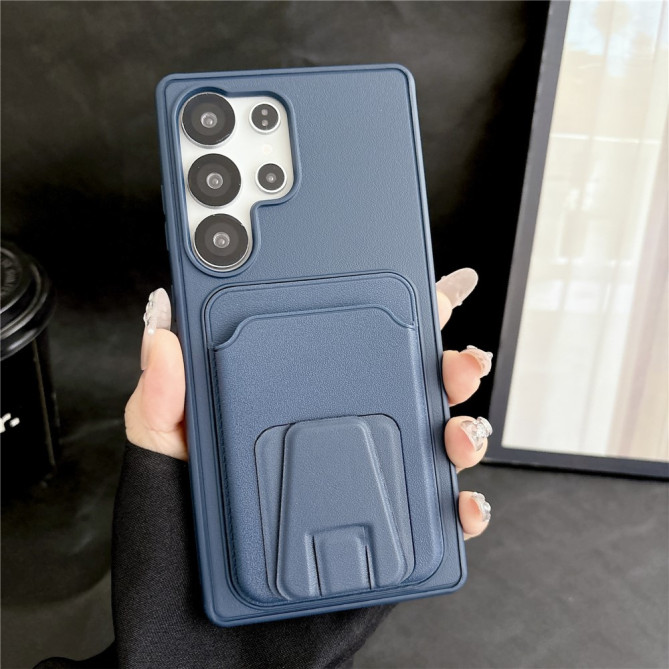 Coque Samsung Galaxy S26 Ultra Style Cuir avec Support YARA