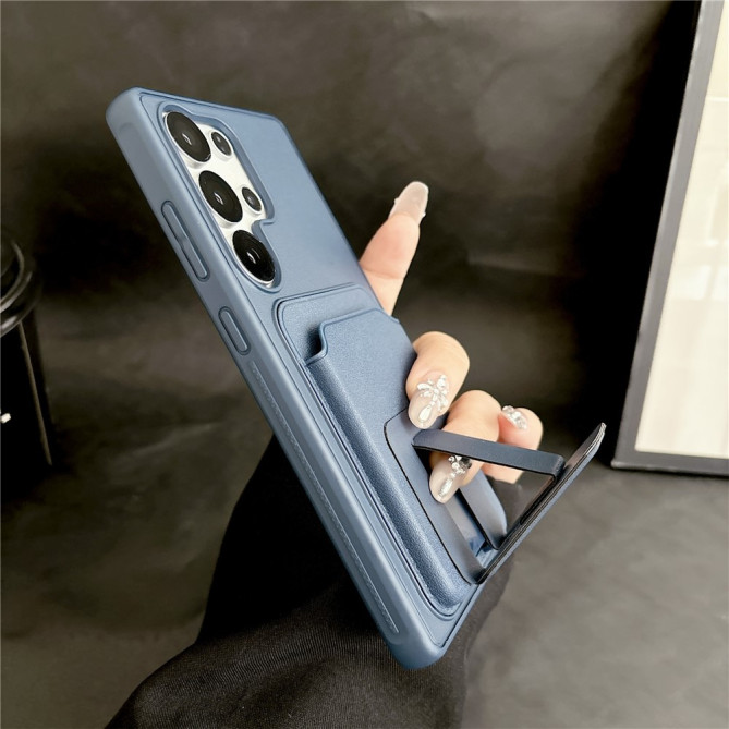 Coque Samsung Galaxy S26 Ultra Style Cuir avec Support YARA