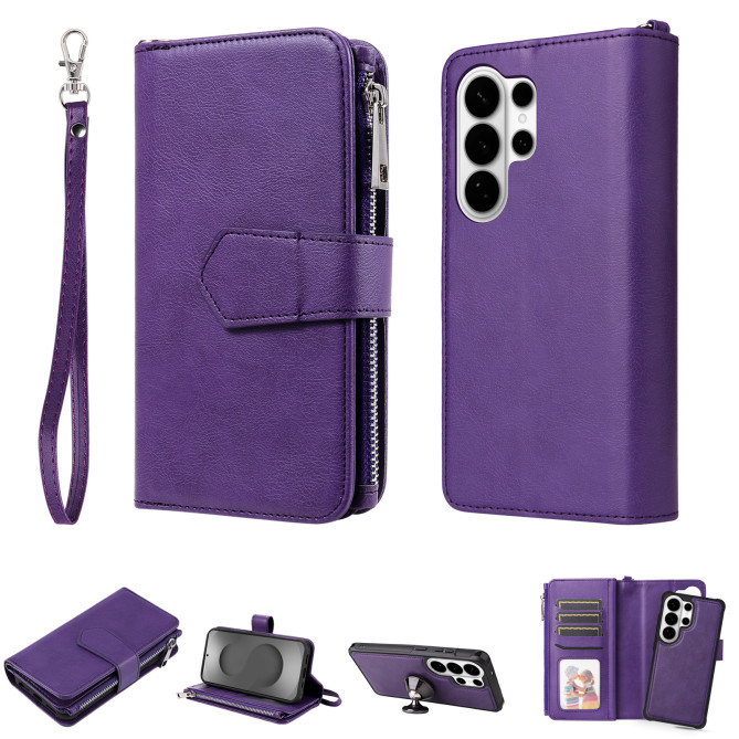 Housse Samsung Galaxy S26 Ultra Magnétique Fermeture Éclair