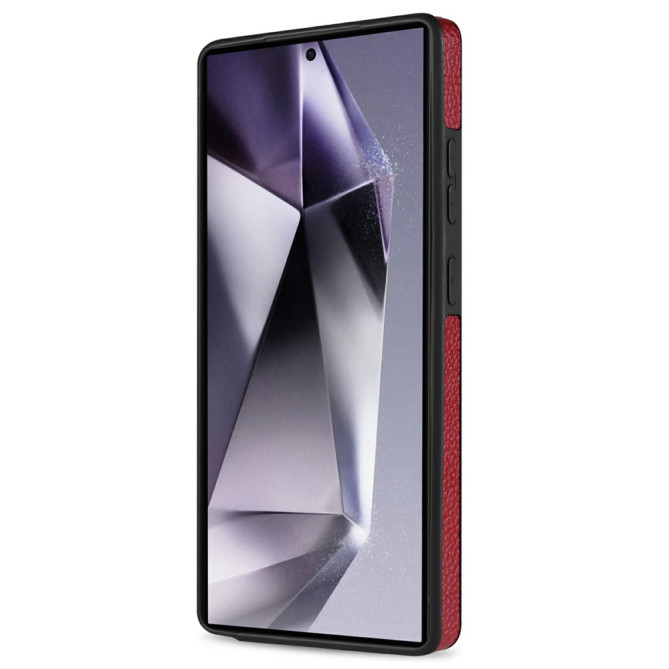 Coque Samsung Galaxy S26 Ultra Simili Cuir avec Support ELVA