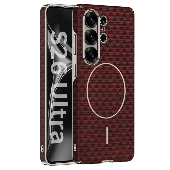 Coque Samsung Galaxy S26 Ultra Magnétique à Motif Triangulaire